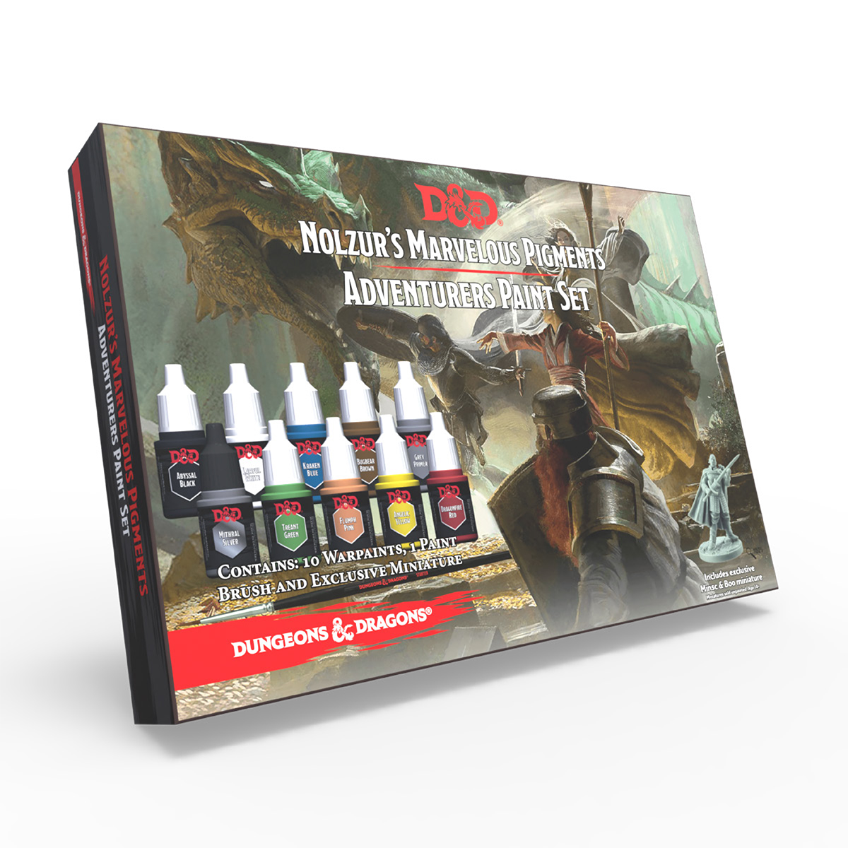 D&D Nolzur's Marvelous Pigments: Adventurers Paint Set – The Miniature  Painting Shop